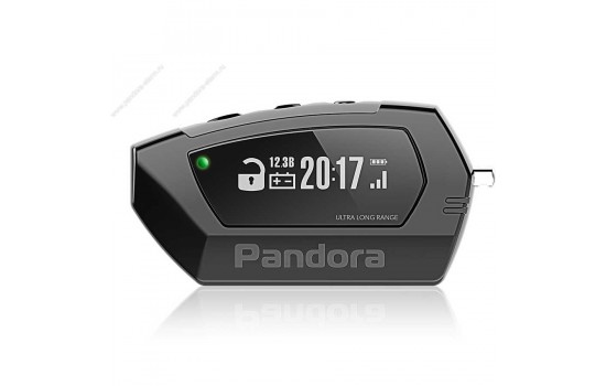 Брелок с LCD c экраном Pandora D010 для автосигнализаций  DX-6X / DX-9X / DX-90B