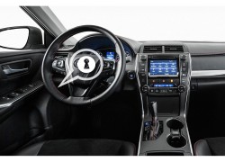 Бесштыревой блокиратор рулевого вала Гарант Форт для Toyota CAMRY 2016-2018 (с механической регулировкой рулевой колонки)