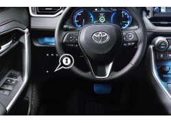 Бесштыревой блокиратор рулевого вала Гарант Форт для TOYOTA RAV4 2019-2021